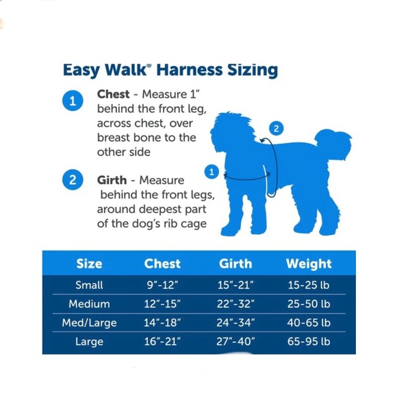 NEW - PetSafe Deluxe Easy Walk Nylon Reflective No Pull Dog Harness - Picture 7 of 9